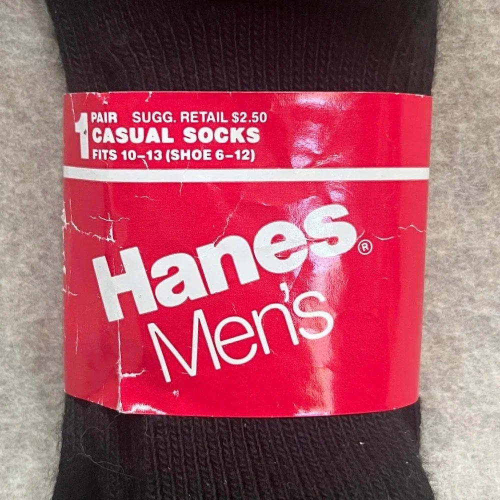 Hanes vintage black